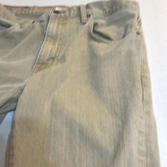 Eddie Bauer tan denim jeans 33 X 32 slim fit. - Picture 2 of 5